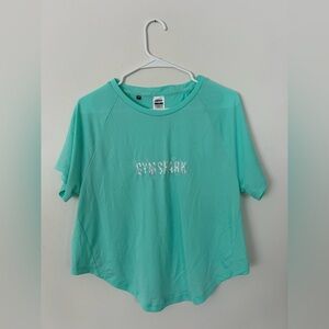 Gymshark Mint Green Women's Top Cropped Size Large